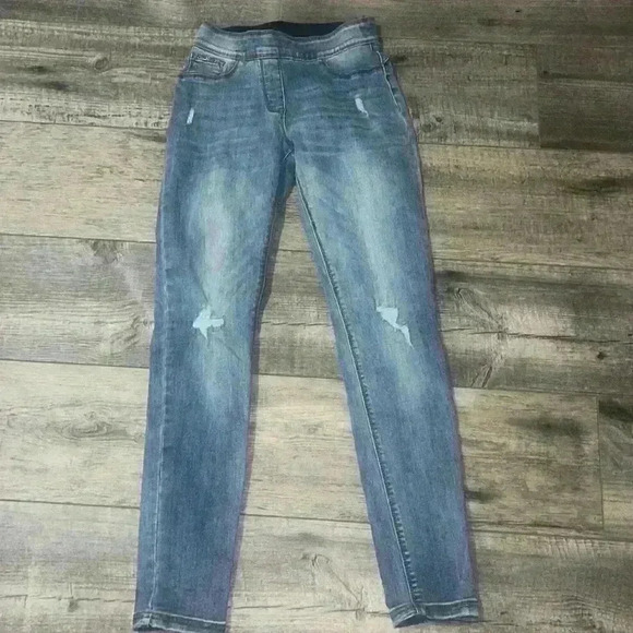 Coco + Carmen stretch jeans medium distressed - Picture 1 of 7